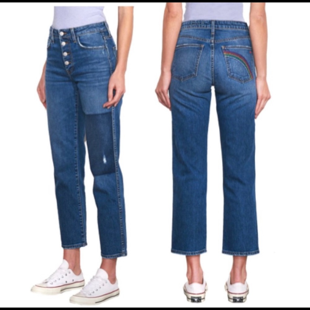 Sundry Patch High Waisted Jeans size 29